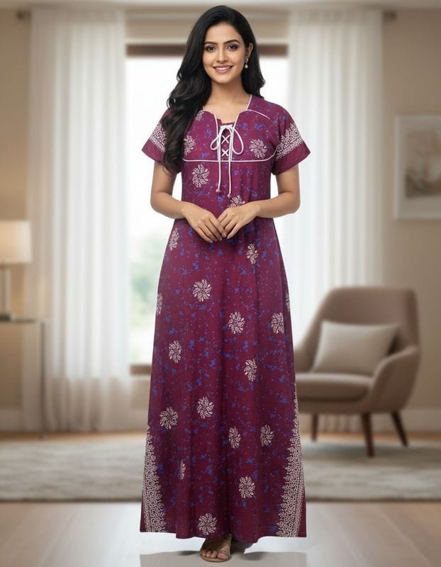 Mayas Durga Cut Nighty